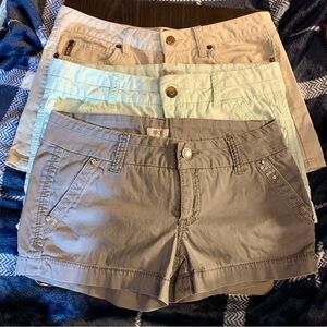 Two pair of The Buckle BKE casual shorts - size 28